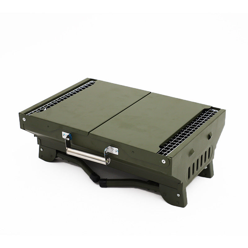Large Portable Folding BBQ Grill for Outdoor Camping