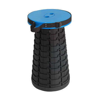 Taburete Telescópico KREAVAN Compact-Seat - Altura Regulable, Estructura Reforzada de Alta Resistencia y Diseño Portátil para Camping, Pesca y Senderismo