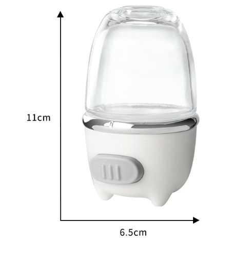 Dosificador de Sal de Precisión KREAVAN Precision-Dash — Salero Antihumedad de Vidrio Borosilicato, Control Cuantitativo de Especias y Sellado Hermético para Cocina Camper