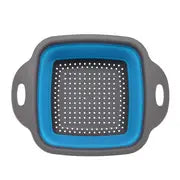 Collapsible Silicone Folding Drain Basket for Kitchen