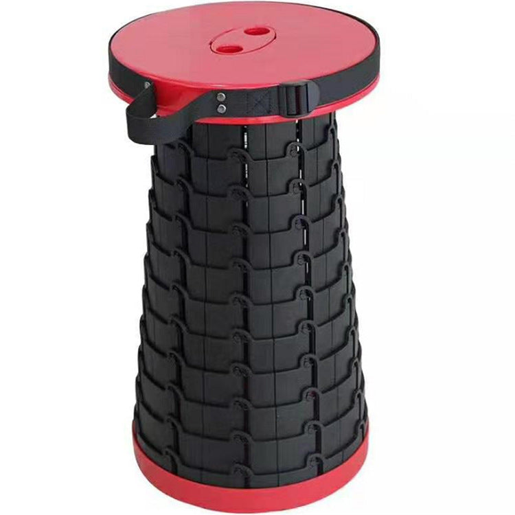 Taburete Telescópico KREAVAN Compact-Seat - Altura Regulable, Estructura Reforzada de Alta Resistencia y Diseño Portátil para Camping, Pesca y Senderismo