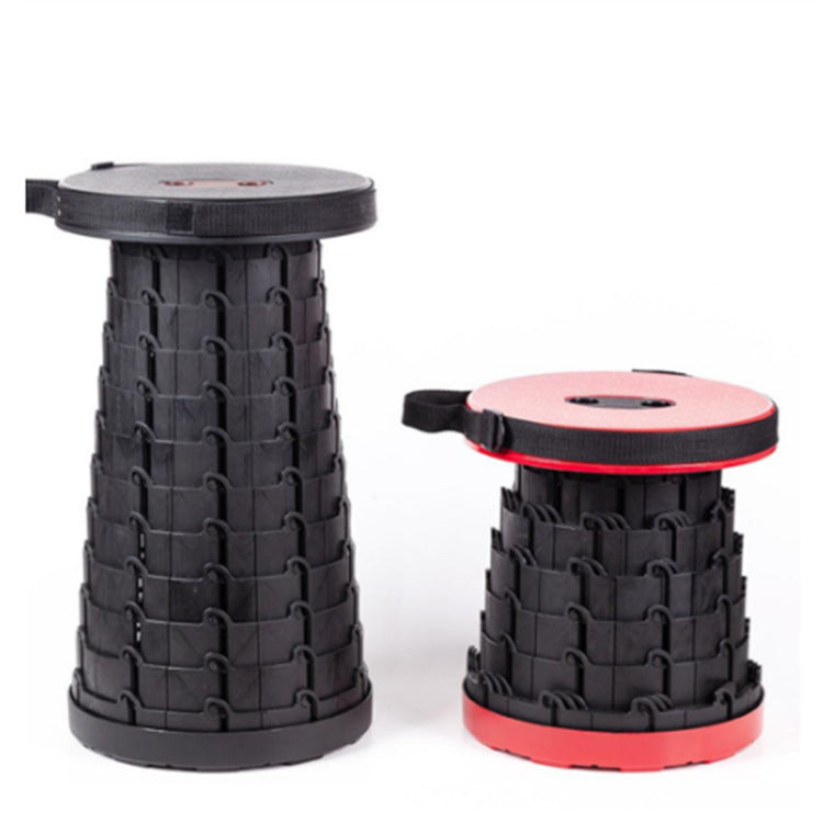 Taburete Telescópico KREAVAN Compact-Seat - Altura Regulable, Estructura Reforzada de Alta Resistencia y Diseño Portátil para Camping, Pesca y Senderismo