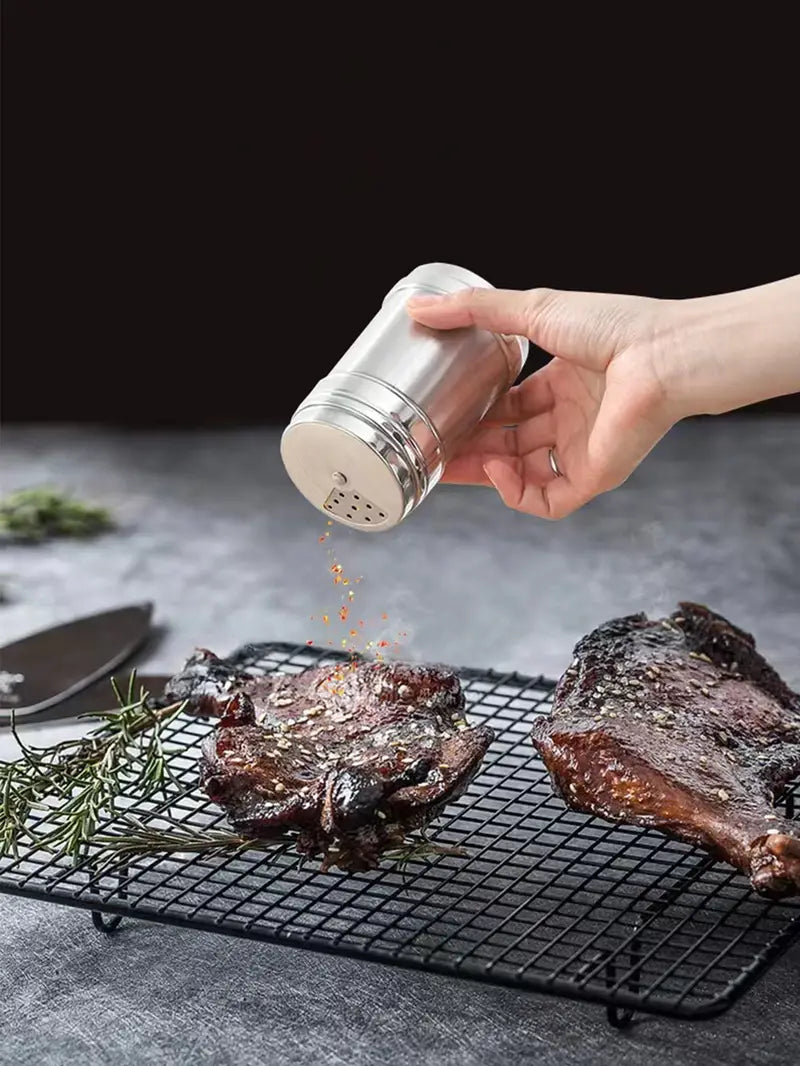 Tarro de Especias KREAVAN Steel-Vault — Contenedor de Acero Inoxidable de Grado Profesional, Diseño Ultra-Ligero y Resistente a Impactos para Cocina Camper y Outdoor