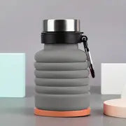 Folding Silicone Travel Kettle with Portable Handle