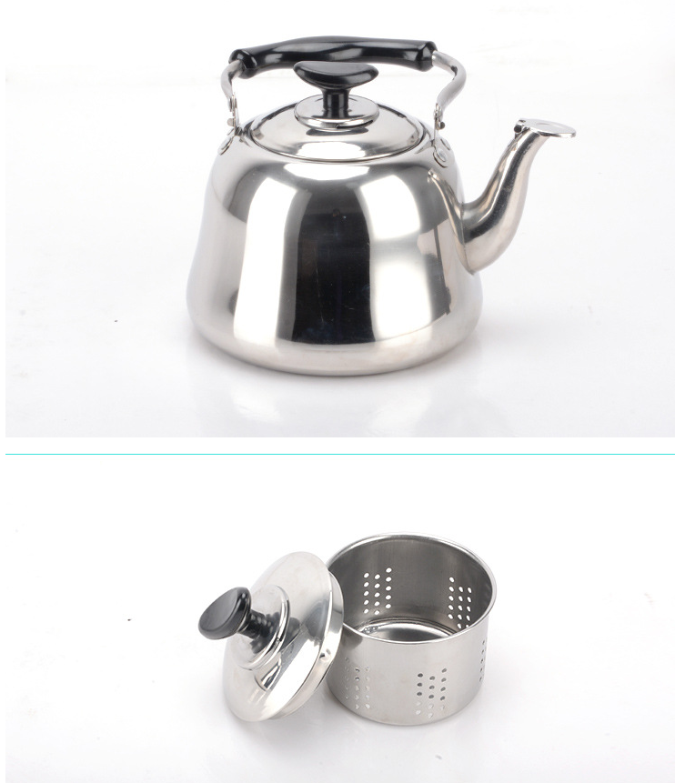 Stainless Steel Teapot and Kettle