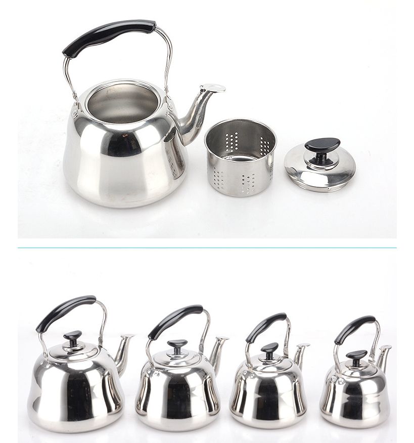 Stainless Steel Teapot and Kettle