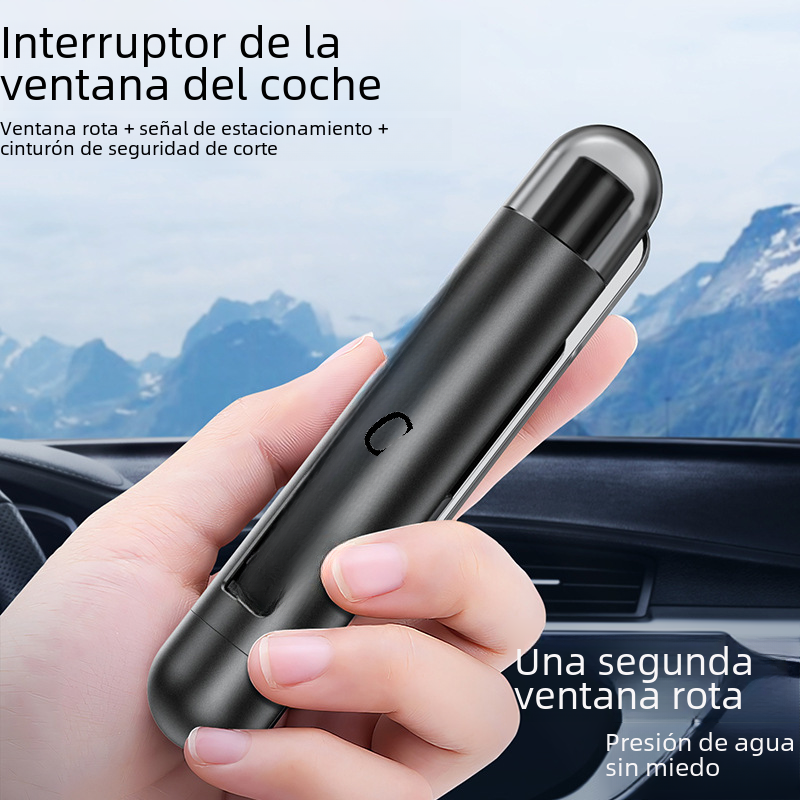 3-in-1 Mini Car Safety Hammer with Multifunctional Features