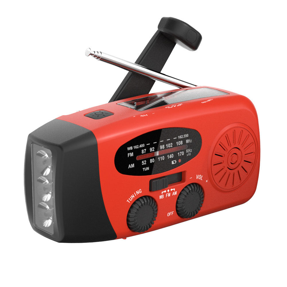 Upgraded Type-C Phone Charger Emergency Radio Flashlight
